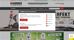 Desktop Screenshot of hammer.de