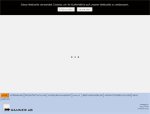 Tablet Screenshot of hammer.ag